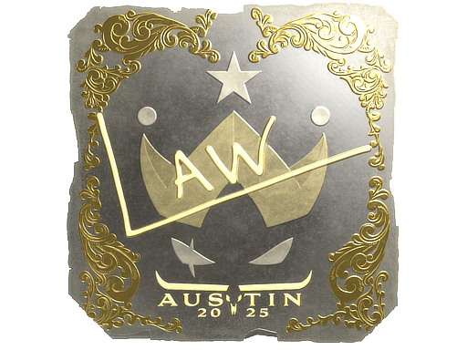 Sticker | stanislaw (Gold) | Austin 2025 image