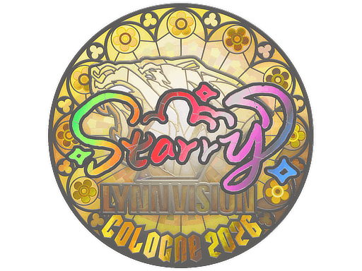 Sticker | Starry (Holo) | Cologne 2026 image