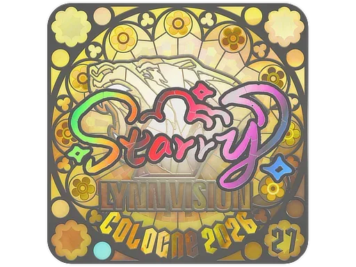 Sticker | Starry (Holo, Ranked) | Cologne 2026 image