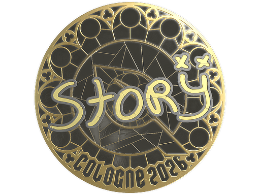Sticker | story (Gold) | Cologne 2026 image