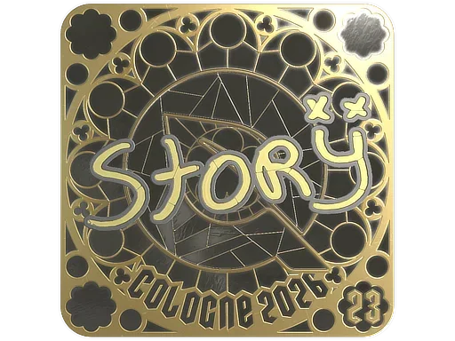 Sticker | story (Gold, Ranked) | Cologne 2026 image