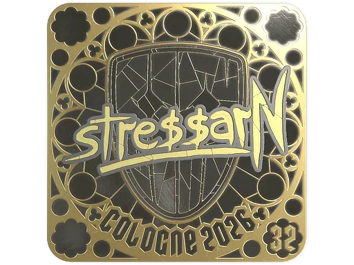 Sticker | stressarN (Gold, Ranked) | Cologne 2026 image