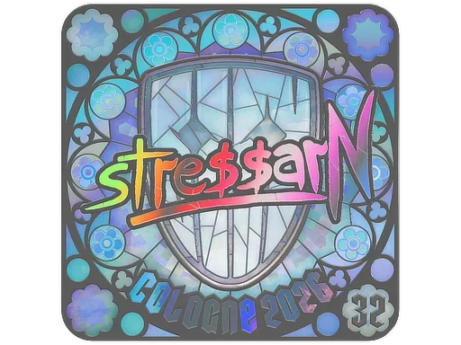 Sticker | stressarN (Holo, Ranked) | Cologne 2026 image