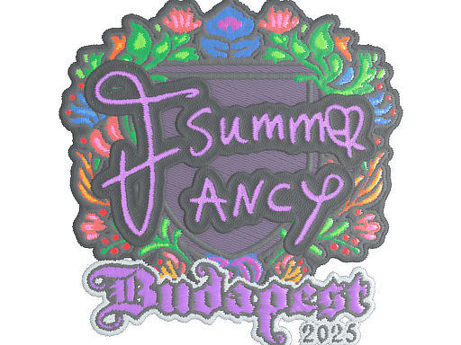 Sticker | Summer (Embroidered) | Budapest 2025 image