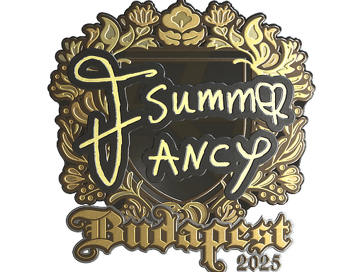Sticker | Summer (Gold) | Budapest 2025 image