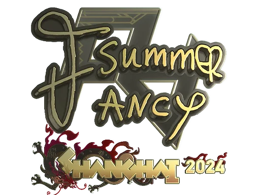 Sticker | Summer (Gold) | Shanghai 2024 image