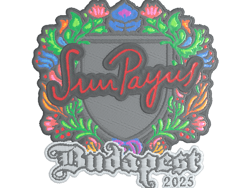 Sticker | SunPayus (Embroidered) | Budapest 2025 image