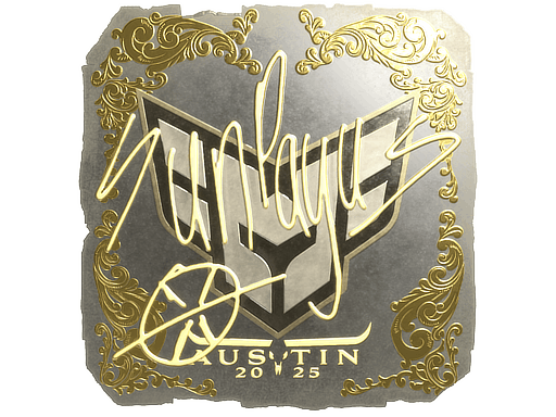 Sticker | SunPayus (Gold) | Austin 2025 image