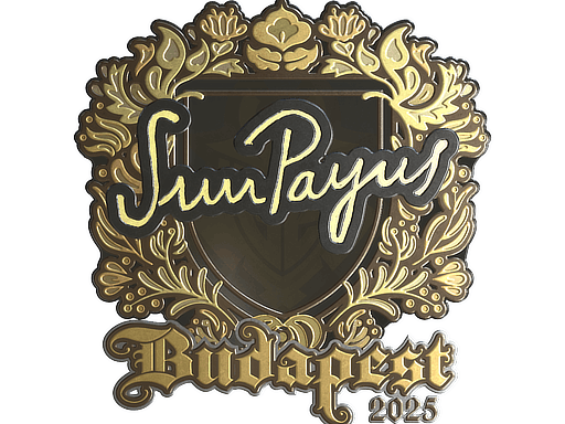 Sticker | SunPayus (Gold) | Budapest 2025 image