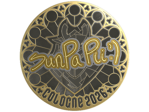 Sticker | SunPayus (Gold) | Cologne 2026 image