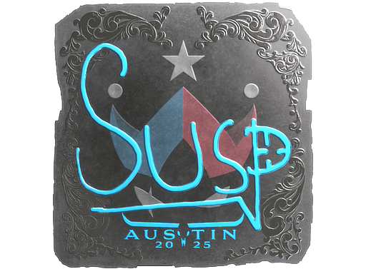 Sticker | susp (Foil) | Austin 2025 image