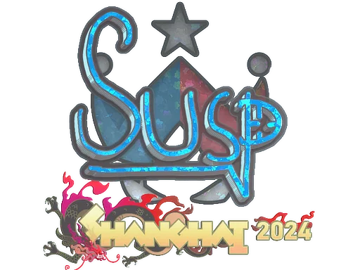 Sticker | susp (Glitter) | Shanghai 2024 image