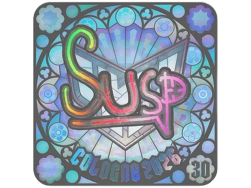 Sticker | susp (Holo, Ranked) | Cologne 2026 image