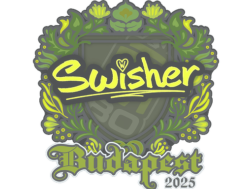 Sticker | Swisher | Budapest 2025 image