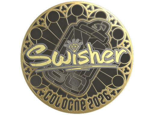 Sticker | Swisher (Gold) | Cologne 2026 image