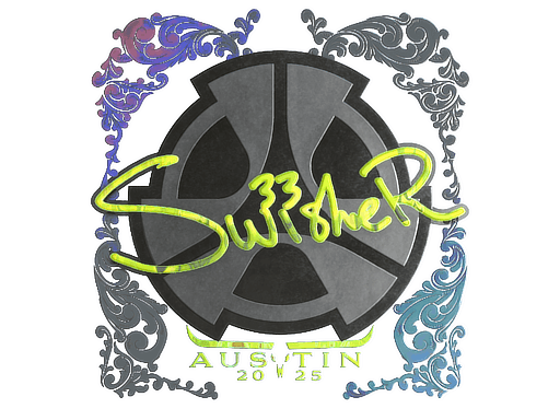 Sticker | Swisher (Holo) | Austin 2025 image
