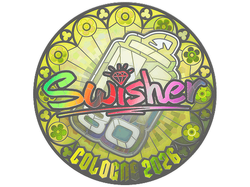 Sticker | Swisher (Holo) | Cologne 2026 image
