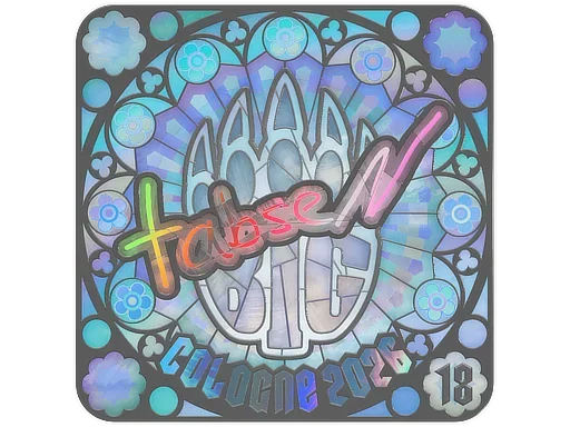 Sticker | tabseN (Holo, Ranked) | Cologne 2026 image