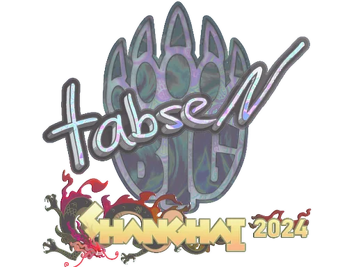 Sticker | tabseN (Holo) | Shanghai 2024 image