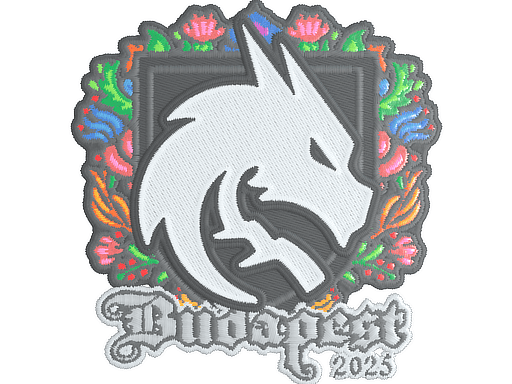 Sticker | Team Spirit (Embroidered) | Budapest 2025 image