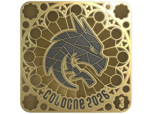 Sticker | Team Spirit (Gold, Ranked) | Cologne 2026 image