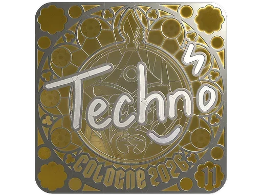 Sticker | Techno4K (Foil, Ranked) | Cologne 2026 image