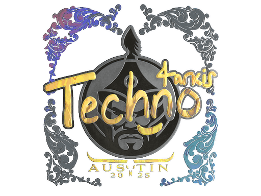 Sticker | Techno4K (Holo) | Austin 2025 image