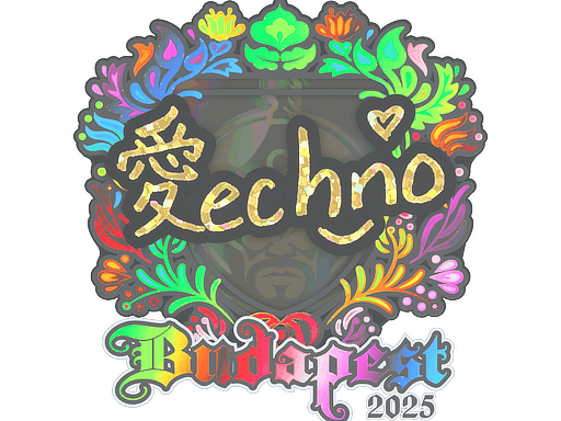Sticker | Techno4K (Holo) | Budapest 2025 image