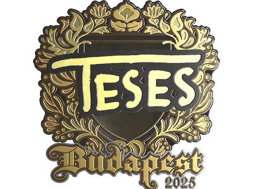 Sticker | TeSeS (Gold) | Budapest 2025 image