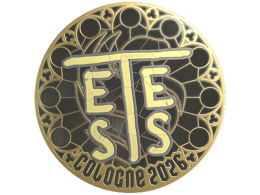 Sticker | TeSeS (Gold) | Cologne 2026 image