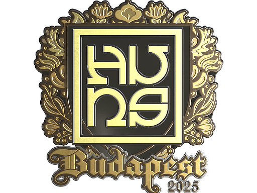 Sticker | The Huns (Gold) | Budapest 2025 image