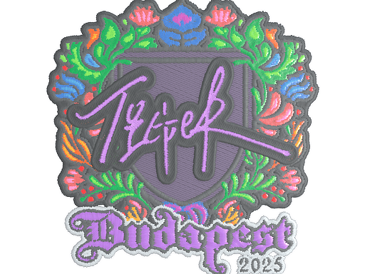 Sticker | Tiger (Embroidered) | Budapest 2025 image