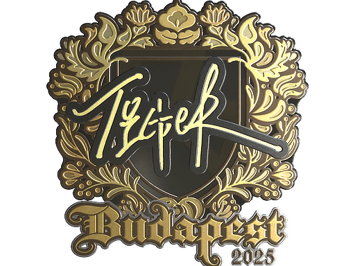 Sticker | Tiger (Gold) | Budapest 2025 image
