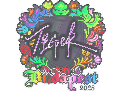 Sticker | Tiger (Holo) | Budapest 2025 image