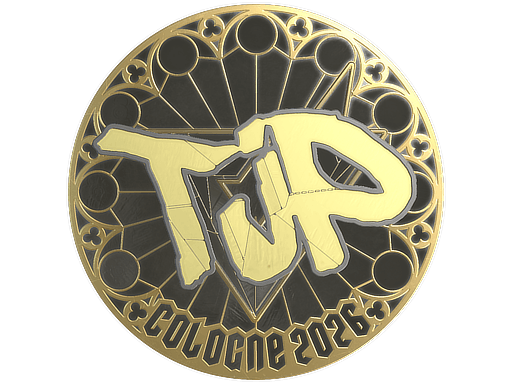 Sticker | TjP (Gold) | Cologne 2026 image