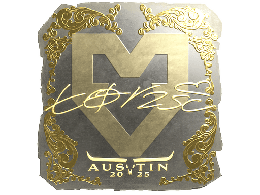 Sticker | torzsi (Gold) | Austin 2025 image