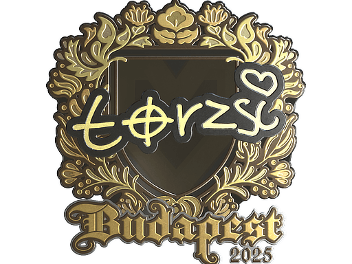Sticker | torzsi (Gold) | Budapest 2025 image