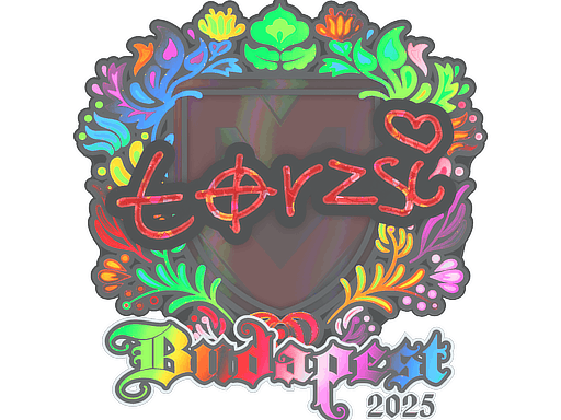 Sticker | torzsi (Holo) | Budapest 2025 image