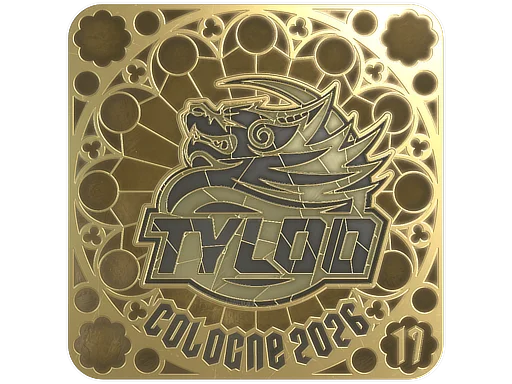 Sticker | TYLOO (Gold, Ranked) | Cologne 2026 image