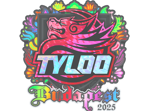 Sticker | TYLOO (Holo) | Budapest 2025 image