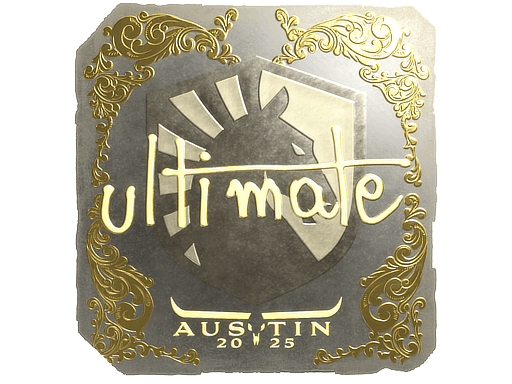 Sticker | ultimate (Gold) | Austin 2025 image