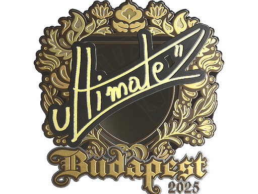 Sticker | ultimate (Gold) | Budapest 2025 image