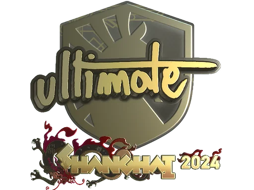 Sticker | ultimate (Gold) | Shanghai 2024 image