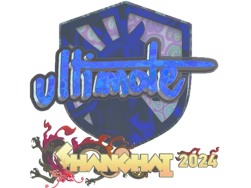 Sticker | ultimate (Holo) | Shanghai 2024 image