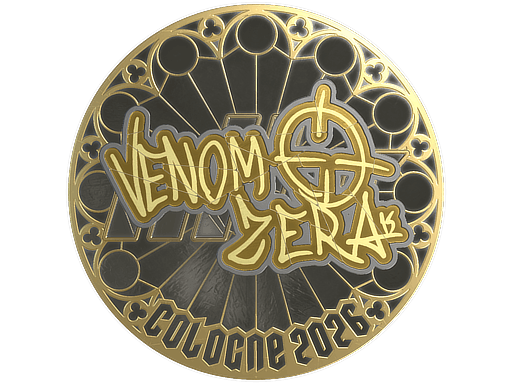 Sticker | venomzera (Gold) | Cologne 2026 image
