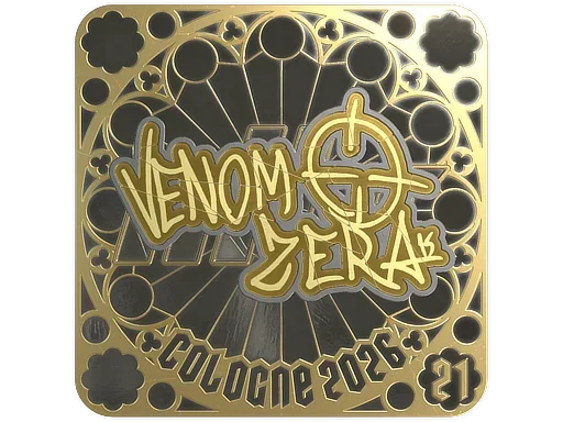 Sticker | venomzera (Gold, Ranked) | Cologne 2026 image