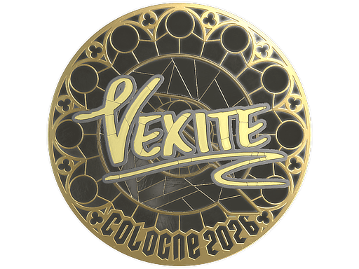 Sticker | vexite (Gold) | Cologne 2026 image