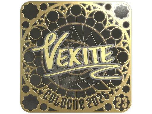 Sticker | vexite (Gold, Ranked) | Cologne 2026 image
