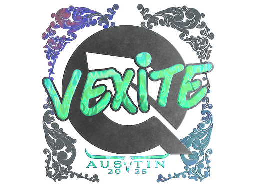Sticker | vexite (Holo) | Austin 2025 image