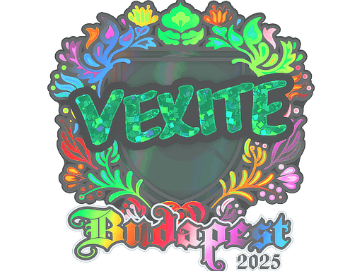 Sticker | vexite (Holo) | Budapest 2025 image